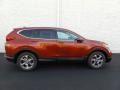 2017 Molten Lava Pearl Honda CR-V EX AWD  photo #2