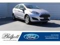 Ingot Silver 2017 Ford Fiesta SE Sedan