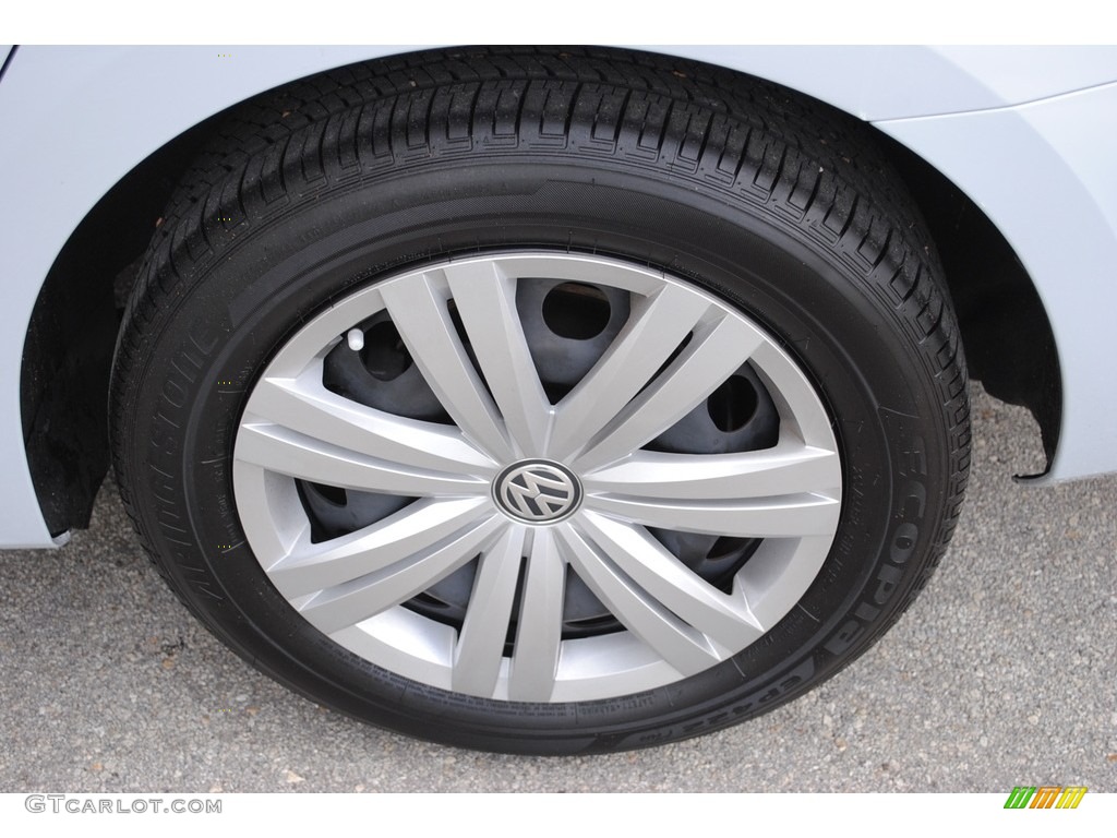 2017 Jetta S - White Silver / Black/Palladium Gray photo #11