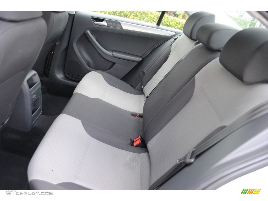 2017 Jetta S - White Silver / Black/Palladium Gray photo #12