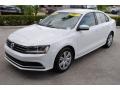 2017 Pure White Volkswagen Jetta S  photo #4