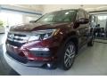 Dark Cherry Pearl 2017 Honda Pilot Touring AWD
