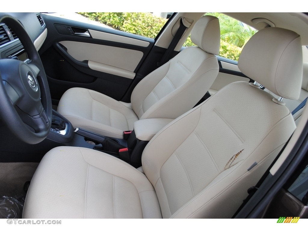 2011 Jetta SE Sedan - Toffee Brown Metallic / Cornsilk Beige photo #14
