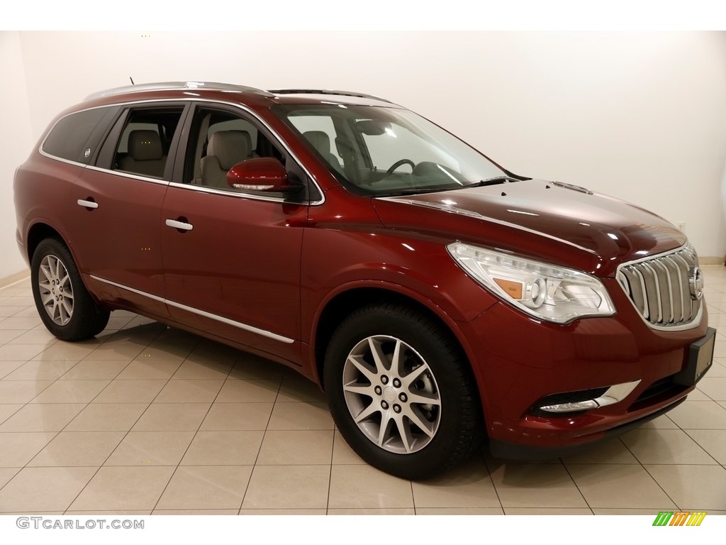 Crimson Red Tintcoat Buick Enclave