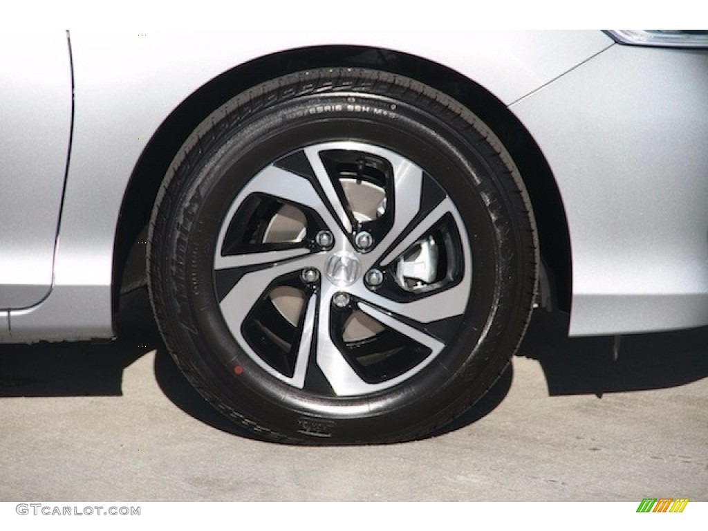 2017 Accord LX Sedan - Lunar Silver Metallic / Black photo #5