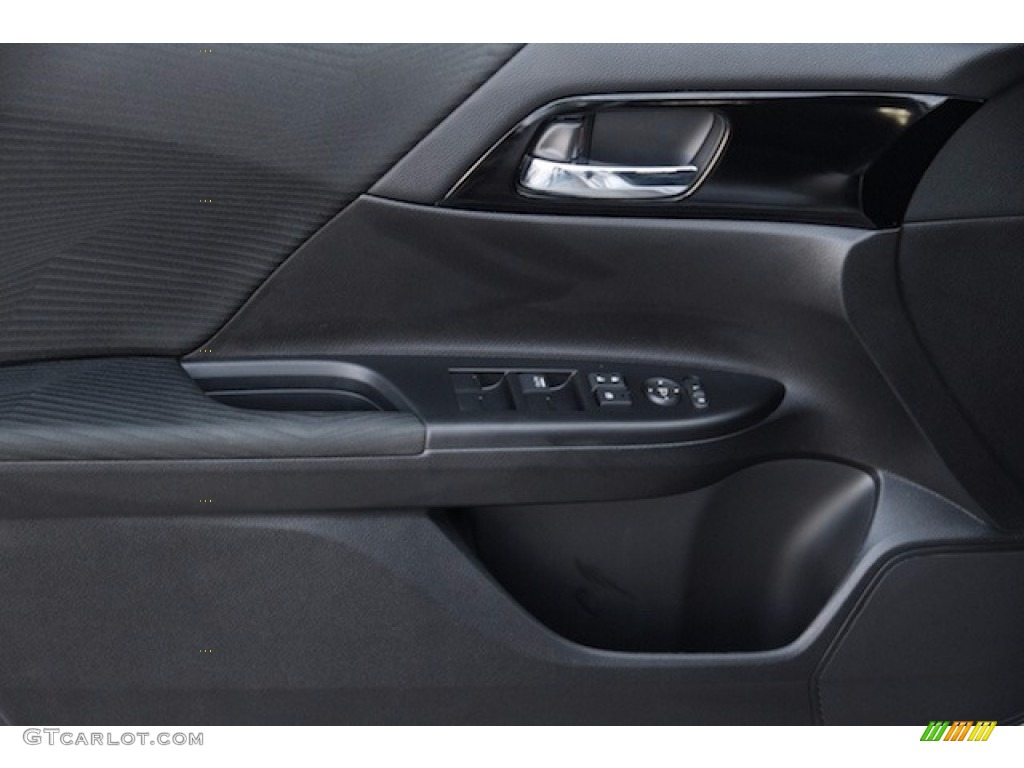 2017 Accord LX Sedan - Lunar Silver Metallic / Black photo #7