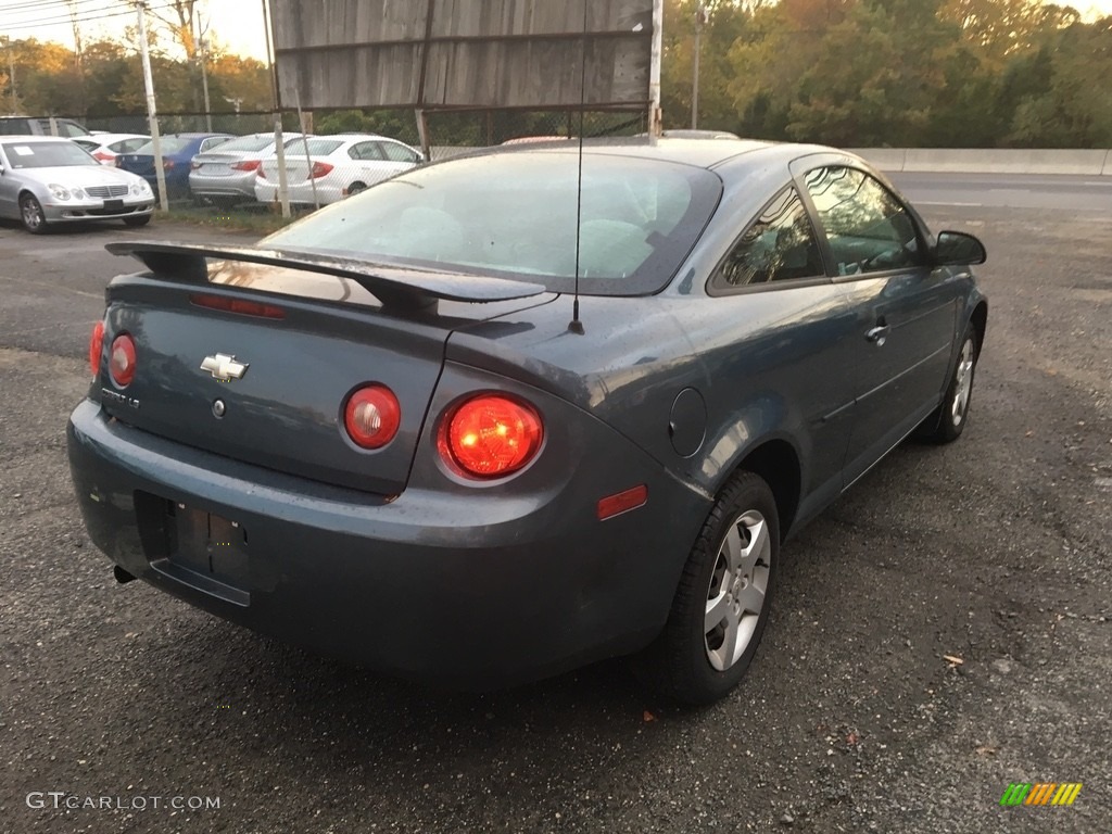 2007 Cobalt LS Coupe - Blue Granite Metallic / Gray photo #5
