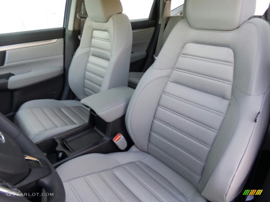 2017 CR-V LX AWD - Obsidian Blue Pearl / Gray photo #9
