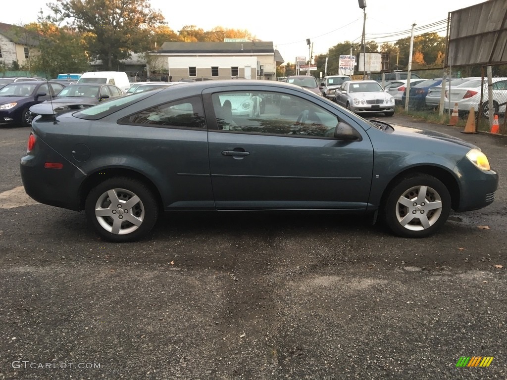 2007 Cobalt LS Coupe - Blue Granite Metallic / Gray photo #6