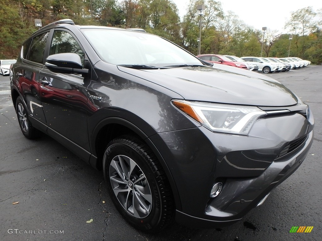 2018 RAV4 XLE AWD Hybrid - Magnetic Gray Metallic / Ash photo #1