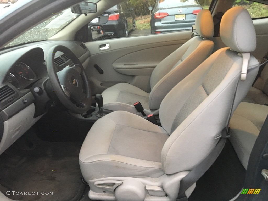 2007 Cobalt LS Coupe - Blue Granite Metallic / Gray photo #9