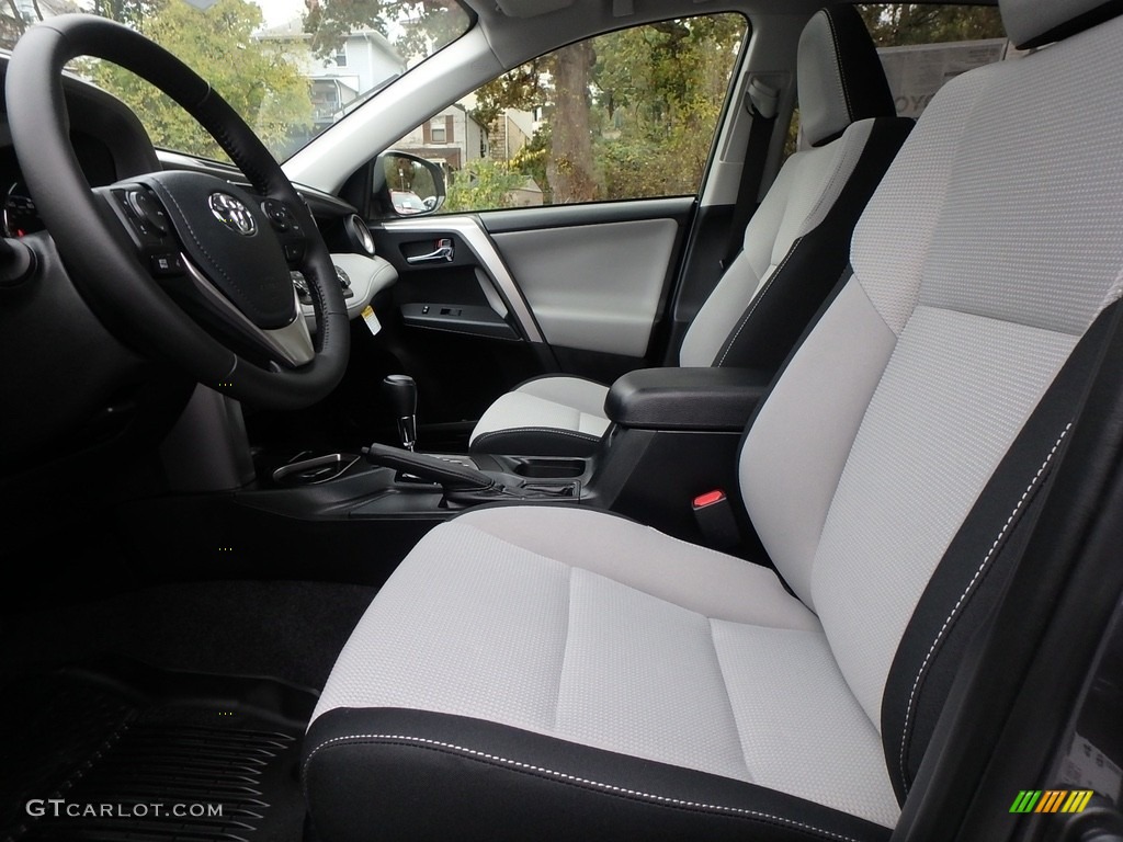 Ash Interior 2018 Toyota RAV4 XLE AWD Hybrid Photo #123554494