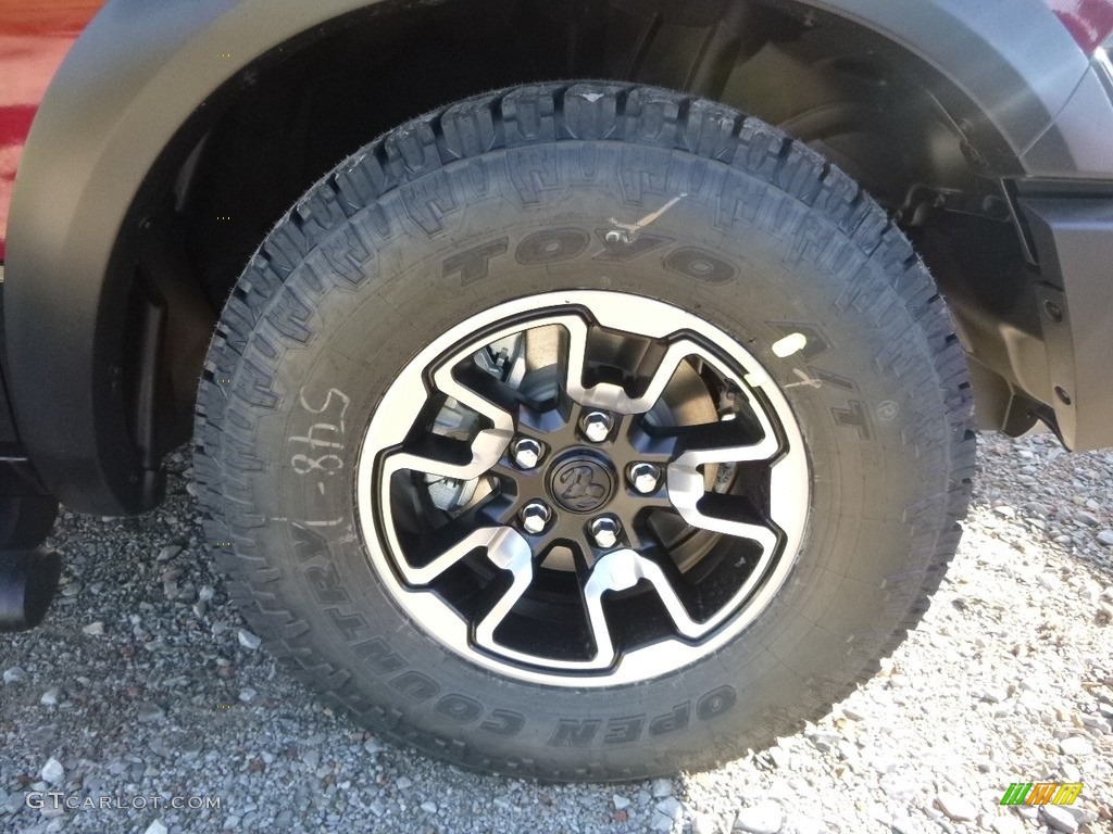 2018 1500 Rebel Crew Cab 4x4 - Delmonico Red Pearl / Black photo #8