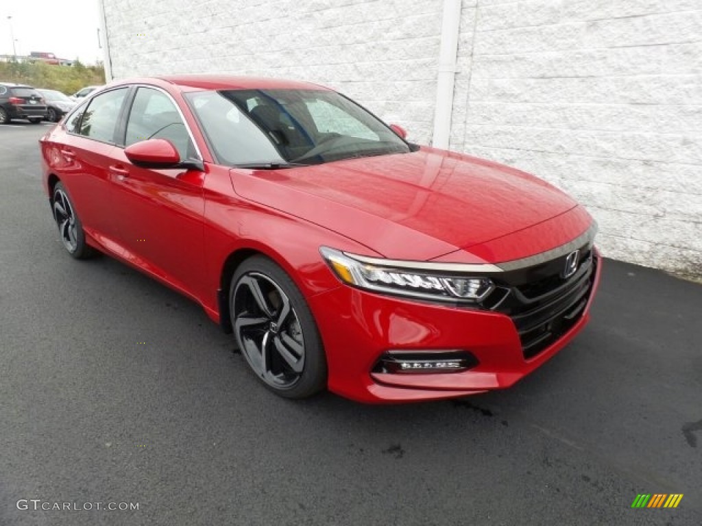 2018 San Marino Red Honda Accord Sport Sedan 123536125