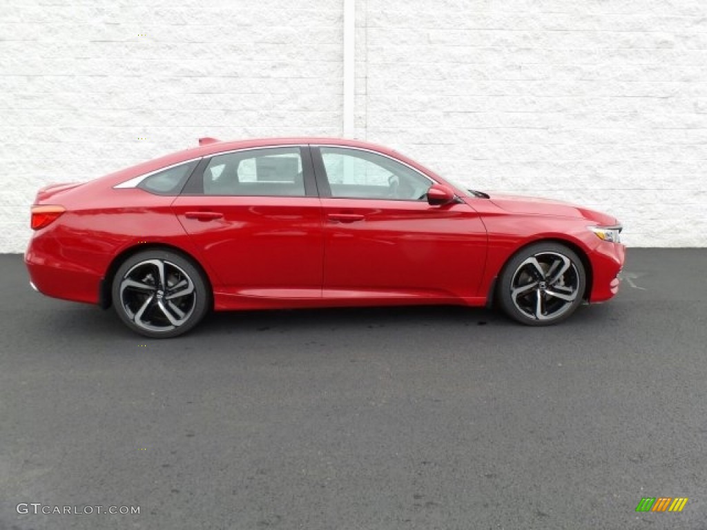 San Marino Red 2018 Honda Accord Sport Sedan Exterior Photo #123555991