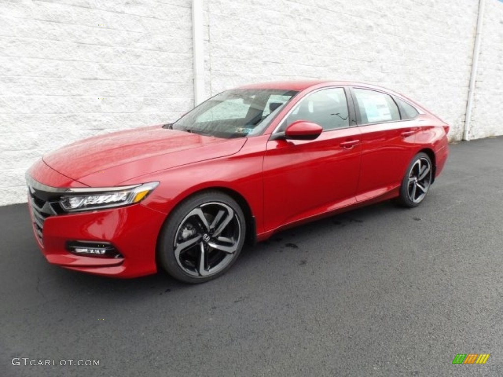 San Marino Red 2018 Honda Accord Sport Sedan Exterior Photo #123556045
