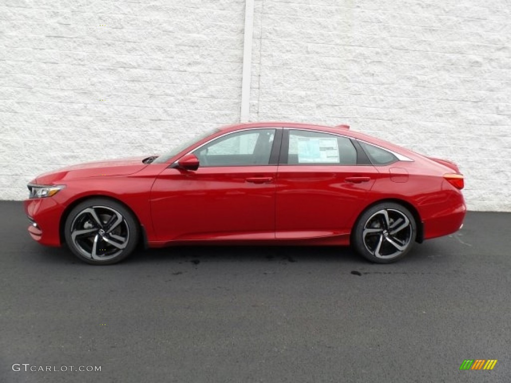 San Marino Red 2018 Honda Accord Sport Sedan Exterior Photo #123556063