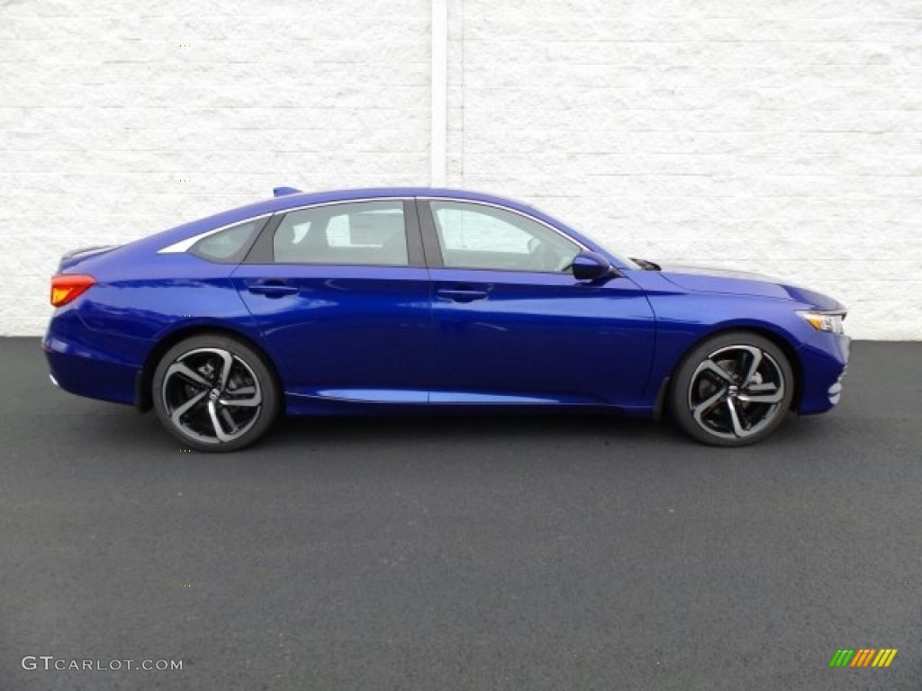 2018 Accord Sport Sedan - Still Night Pearl / Black photo #2