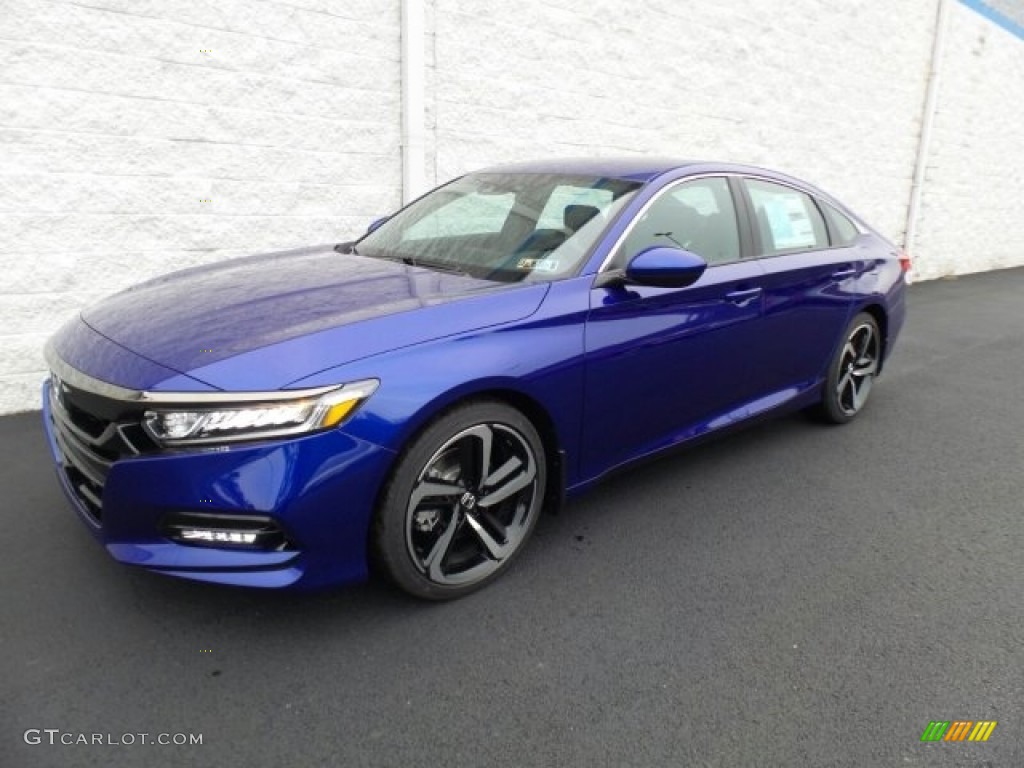 2018 Accord Sport Sedan - Still Night Pearl / Black photo #5