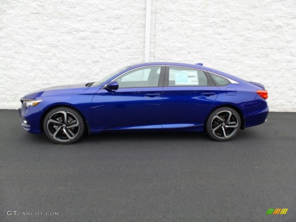 2018 Accord Sport Sedan - Still Night Pearl / Black photo #6