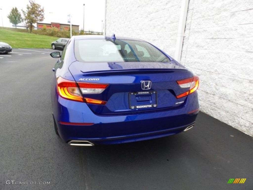 2018 Accord Sport Sedan - Still Night Pearl / Black photo #7