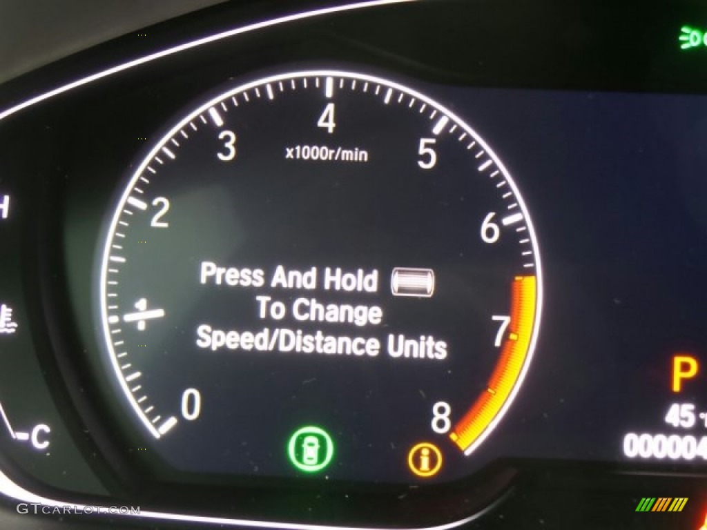 2018 Accord Sport Sedan - Still Night Pearl / Black photo #18