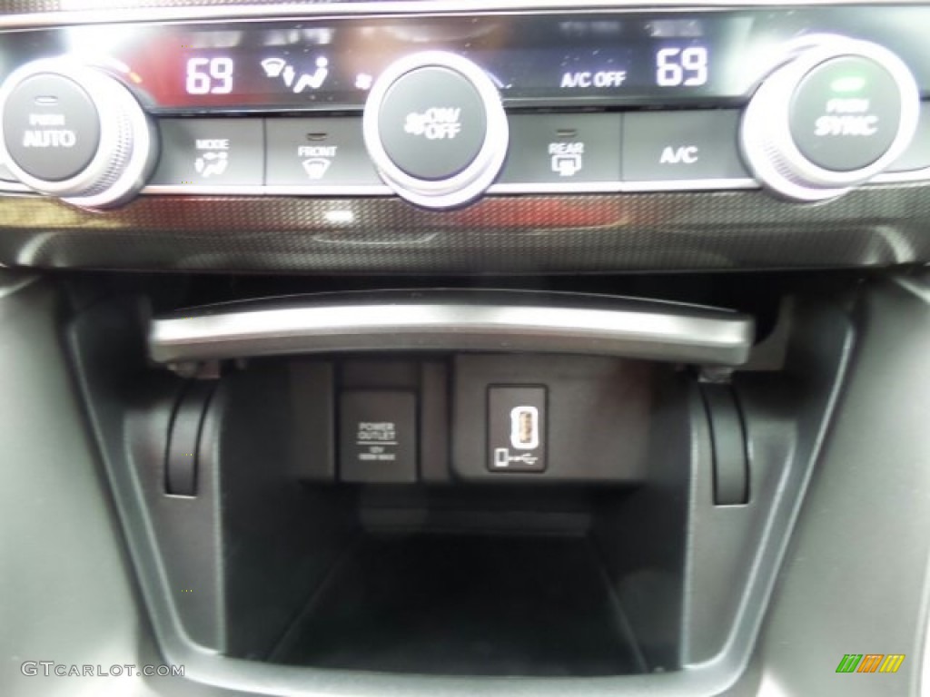 2018 Accord Sport Sedan - Still Night Pearl / Black photo #25