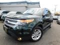 2013 Green Gem Metallic Ford Explorer XLT 4WD  photo #2