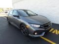 2018 Polished Metal Metallic Honda Civic Sport Hatchback  photo #1