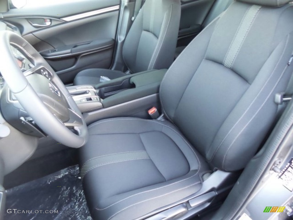 2018 Honda Civic Sport Hatchback Front Seat Photo #123561166