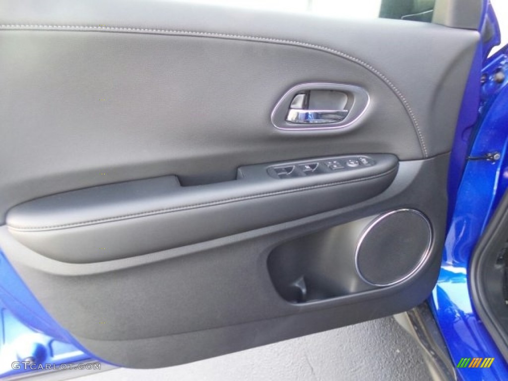 2018 Honda HR-V EX-L AWD Black Door Panel Photo #123561631