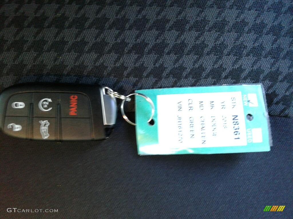 2018 Challenger R/T Scat Pack - F8 Green / Black photo #26