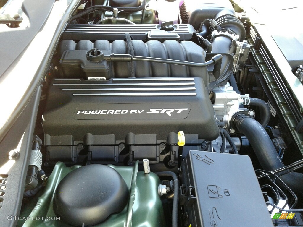 2018 Dodge Challenger R/T Scat Pack 392 SRT 6.4 Liter HEMI OHV 16-Valve VVT MDS V8 Engine Photo #123561805