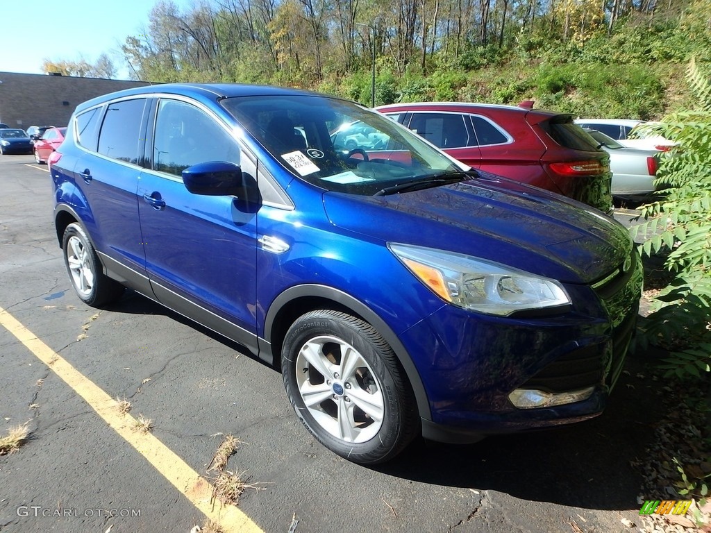 2014 Escape SE 1.6L EcoBoost - Deep Impact Blue / Charcoal Black photo #5