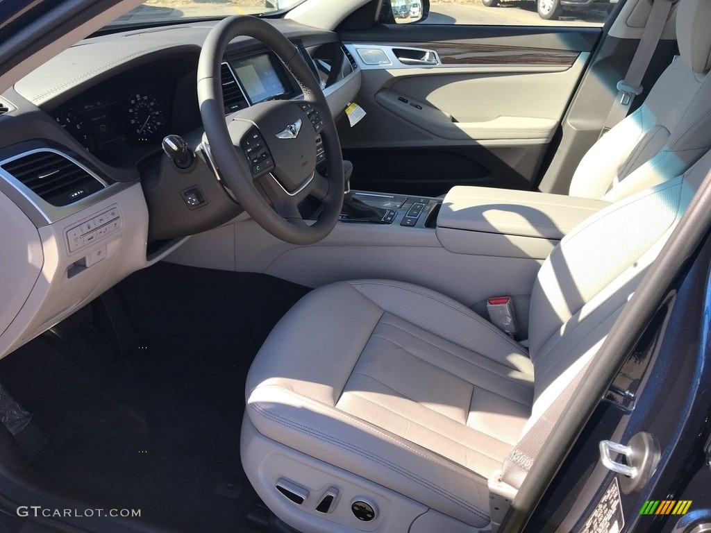 2018 Genesis G80 AWD - Adriatic Blue / Gray photo #6