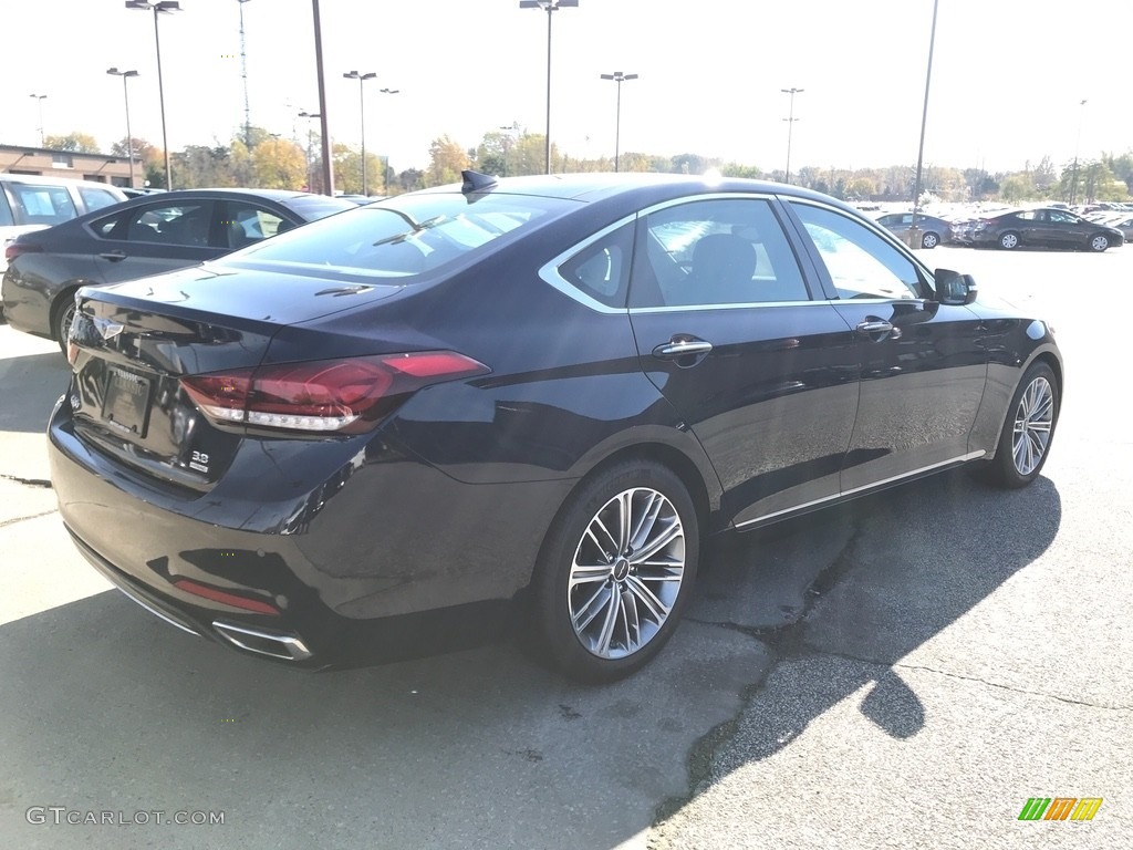 2018 Genesis G80 AWD - Adriatic Blue / Gray photo #2