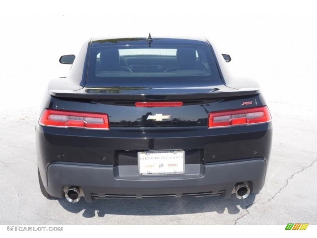 2014 Camaro LT Coupe - Black / Black photo #7