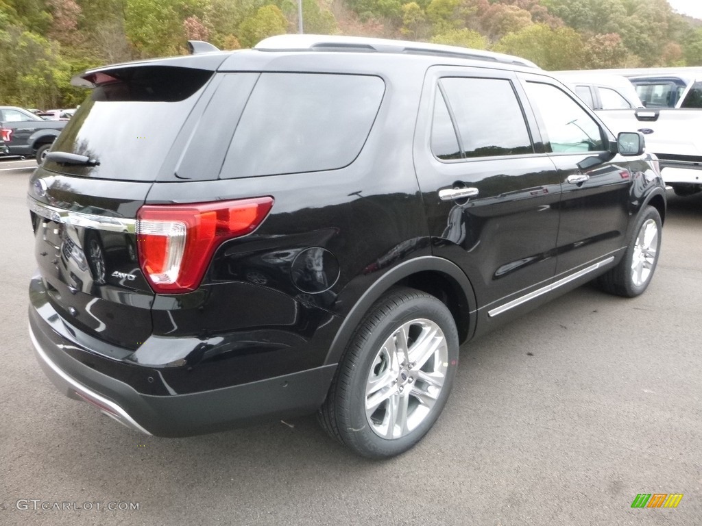 2017 Explorer Limited 4WD - Shadow Black / Ebony Black photo #2