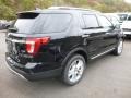 2017 Shadow Black Ford Explorer Limited 4WD  photo #2