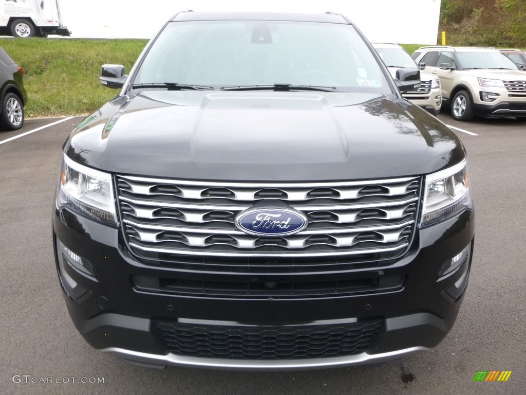 2017 Explorer Limited 4WD - Shadow Black / Ebony Black photo #4