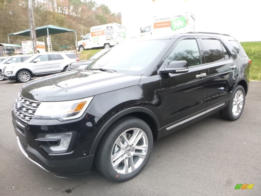 2017 Explorer Limited 4WD - Shadow Black / Ebony Black photo #5