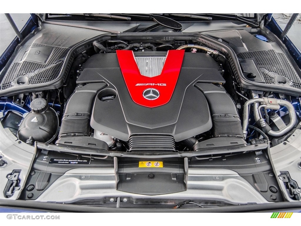 2018 Mercedes-Benz C 43 AMG 4Matic Sedan 3.0 Liter AMG biturbo DOHC 24-Valve VVT V6 Engine Photo #123566494