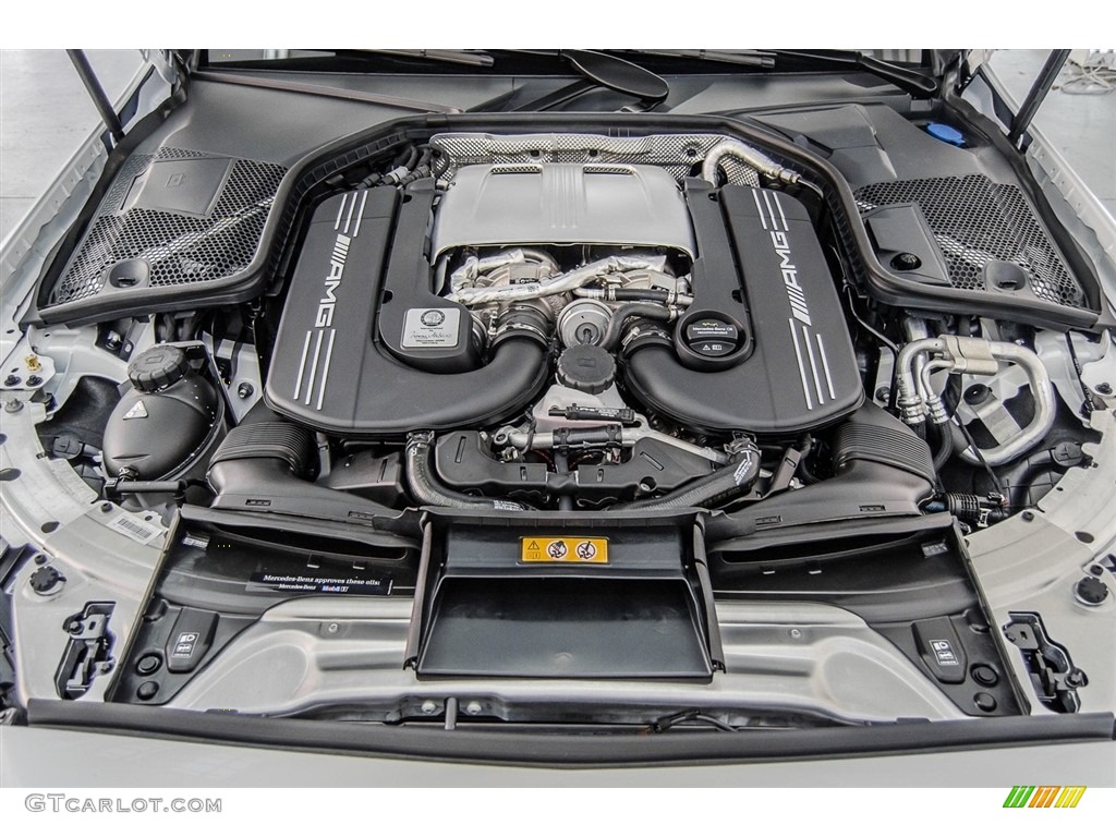2018 Mercedes-Benz C 63 S AMG Coupe 4.0 Liter AMG biturbo DOHC 32-Valve VVT V8 Engine Photo #123567085