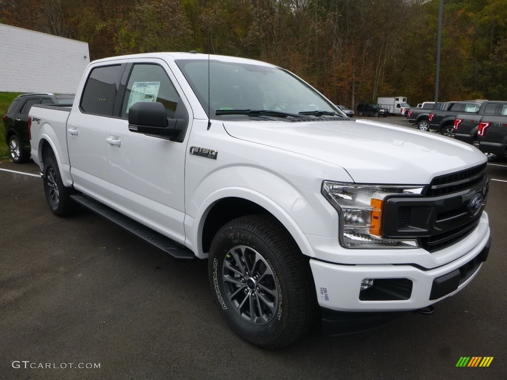 Oxford White 2018 Ford F150 XLT SuperCrew 4x4 Exterior Photo #123567202