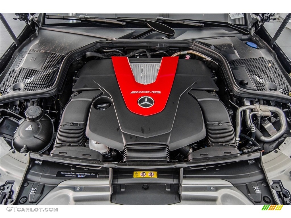 2018 Mercedes-Benz C 43 AMG 4Matic Cabriolet 3.0 Liter AMG biturbo DOHC 24-Valve VVT V6 Engine Photo #123567403