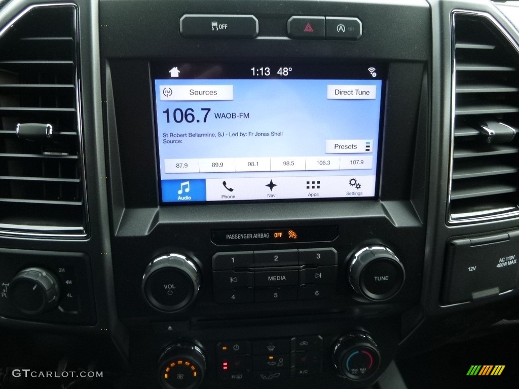 2018 Ford F150 XLT SuperCrew 4x4 Controls Photo #123567478