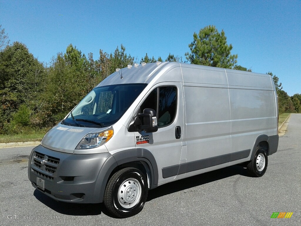 Bright Silver Metallic 2018 Ram ProMaster 2500 High Roof Cargo Van Exterior Photo #123567628
