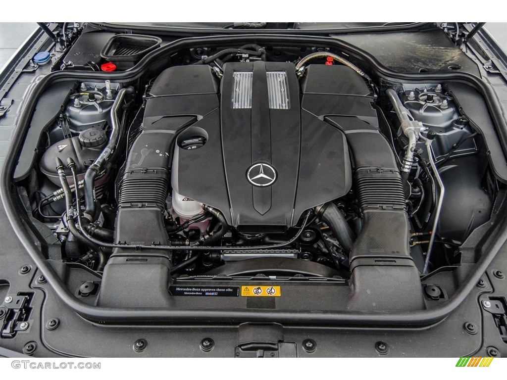 2018 Mercedes-Benz SL 450 Roadster 3.0 Liter DI biturbo DOHC 24-Valve VVT V6 Engine Photo #123568450