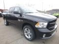 2018 Brilliant Black Crystal Pearl Ram 1500 Express Crew Cab 4x4  photo #7