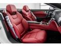 2018 Mercedes-Benz SL Bengal Red/Black Interior Front Seat Photo